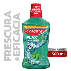 Enjuague Bucal Colgate Plax Fresh Mint 500 ml