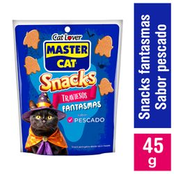 Snack Gato Master Cat Halloween Fantasma 45 g