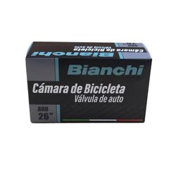 Cámara de Bicicleta Bianchi Aro 26 Válvula Auto 45 mm