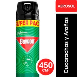 Insecticida Baygon Aerosol Verde Mata Cucarachas 450 ml