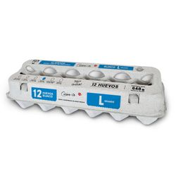 Huevos Cuisine & Co Grandes Blancos 12 un.