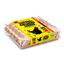 Huevos Cuisine & Co Gallinas Libres Grandes Color 30 un.