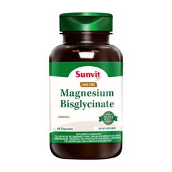 Magnesium Bisglycinate Sunvit Life 60 Cápsulas