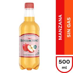 Agua Saborizada Benedictino Manzana 500 ml