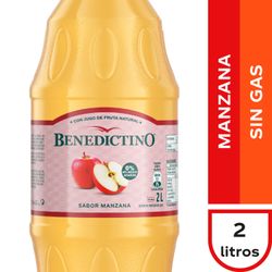Agua Benedictino Manzana 2 L