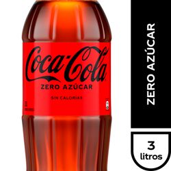Bebida Coca-Cola Zero 3 L