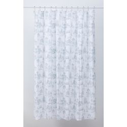 Cortina de Baño Poliéster Patrón Olivia Krea
