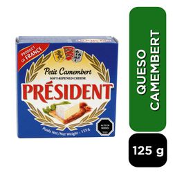Queso Camembert President en Lata 125 g