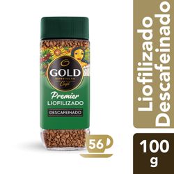 Café Gold Premier Liofilizado Descafeinado 100 g