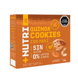 Quinoa Cookies Nutrico Sin Gluten Mani 150 g