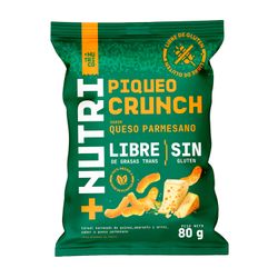Piqueos Crunch Nutrico Queso Parmesa 80 g