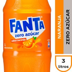 Bebida Fanta Sin Azúcar 3 L