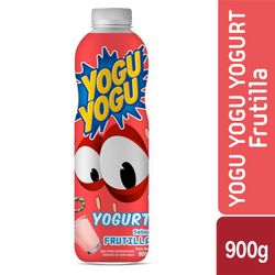 Yogurt Yogu Yogu Sabor Frutilla Botella 900 g