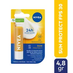 Bálsamo Labial Nivea Sun Protect FPS 30 4.8 g