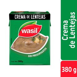 Crema de Lentejas Wasil Receta Casera 380 g