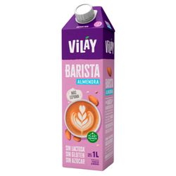 Bebida Vegetal Vilay Barista Almendra Sin Azúcar 1 L