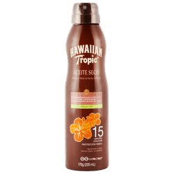 Aceite Hawaiian Tropic Argán FPS15 180 ml