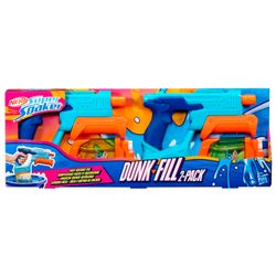 Lanzador de Agua Super Soaker Pack Doble Dunk-Fill