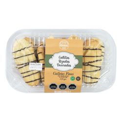 Galletas El Espigal Rizadas Línea de Chocolate 120 g