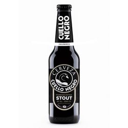 Cerveza Cuello Negro Stout 8.0° Botella 330 cc