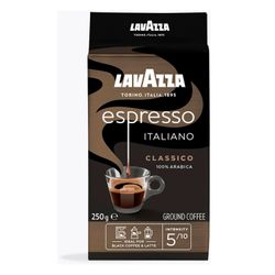 Café Grano Molido Lavazza Espresso Italiano 250 g