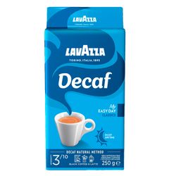 Café Grano Molido Lavazza Descafeinado 250 g