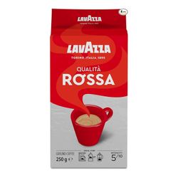 Café Grano Molido Lavazza Qualita Rossa 250 g