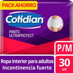 Pañales Adulto Pants Cotidian Ultra Talla M 30 un.