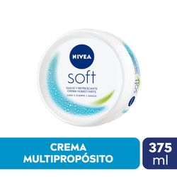 Crema Multipropósito Nivea Soft 375 ml