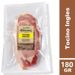 Tocino Inglés Al Vacío 180 g - Jumbo - $3.958