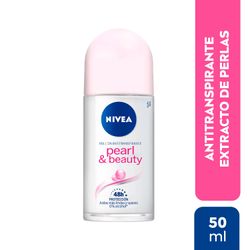 Antitranspirante Roll On Nivea Pearl & Beauty 50 ml