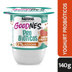 Yogurt Nestlé Goodnes Sabor Frutilla 140 g