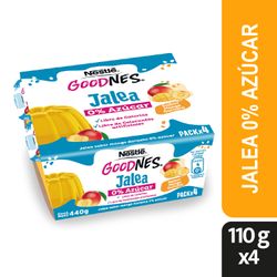 Pack 4 un. Jalea Nestlé Goodnes Mango Durazno 110 g
