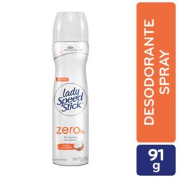 Desodorante Spray Lady Speed Stick Zero% Coconut 91 g