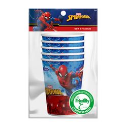 Pack 6 Vaso Spiderman PLA