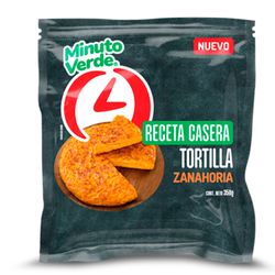Tortilla de Zanahoria Minuto Verde 350 g