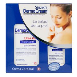 Estuche Dermocream Crema Urea 400 ml + 150 ml