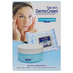 Estuche Facial DermoBoost Hydra 50 ml + Toallas Desmaquillantes Día
