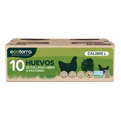 Huevos Ecoterra Gallinas Libres 10 un.