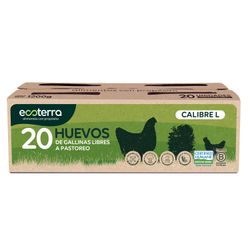 Huevos Ecoterra Gallinas Libres 20 un.