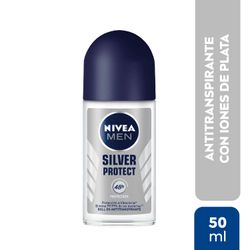 Antitranspirante Roll On Nivea Men Silver Protect 50 ml