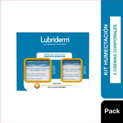 Pack 2 un. Crema Corporal Lubriderm Humectación Diaria 200 ml + 120 ml