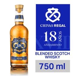 Whisky Chivas Regal 18 Años 40° 750 cc
