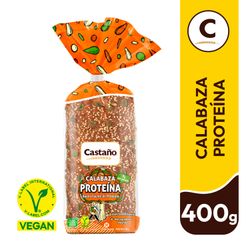 Pan de Molde Integral Calabaza Proteína 400 g
