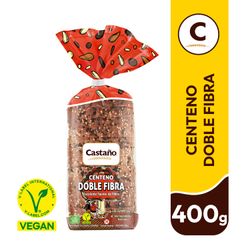Pan de Molde Centeno Doble Fibra 400 g