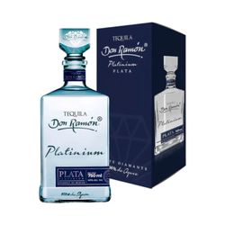 Tequila Don Ramón Platinium Plata 40° 750 cc