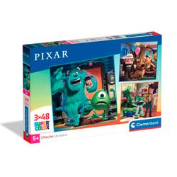 Pack 3 Puzzle Pixar 48 Piezas