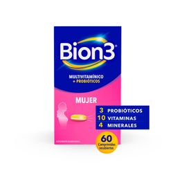 Multivitamínico Bion3 Mujer 60 Comprimidos