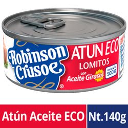 Atún Lomitos en Aceite Reducido en Sodio 91 g drenado, 140 g neto