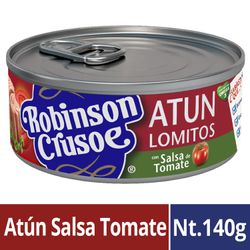 Atún Lomitos con Salsa de Tomate 91 g drenado, 140 g neto